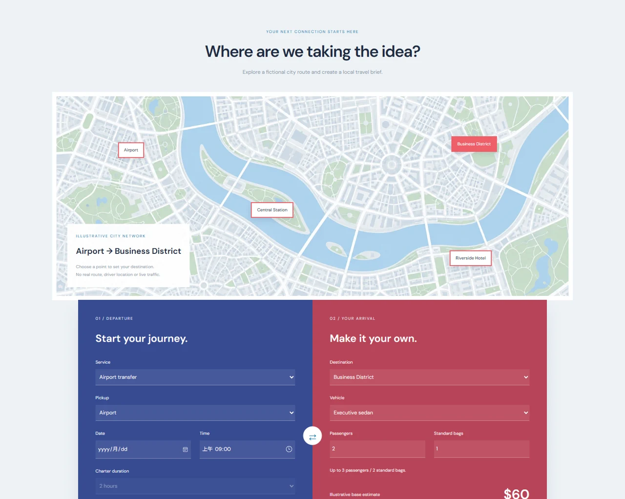 Cityline: From browsing to a brief