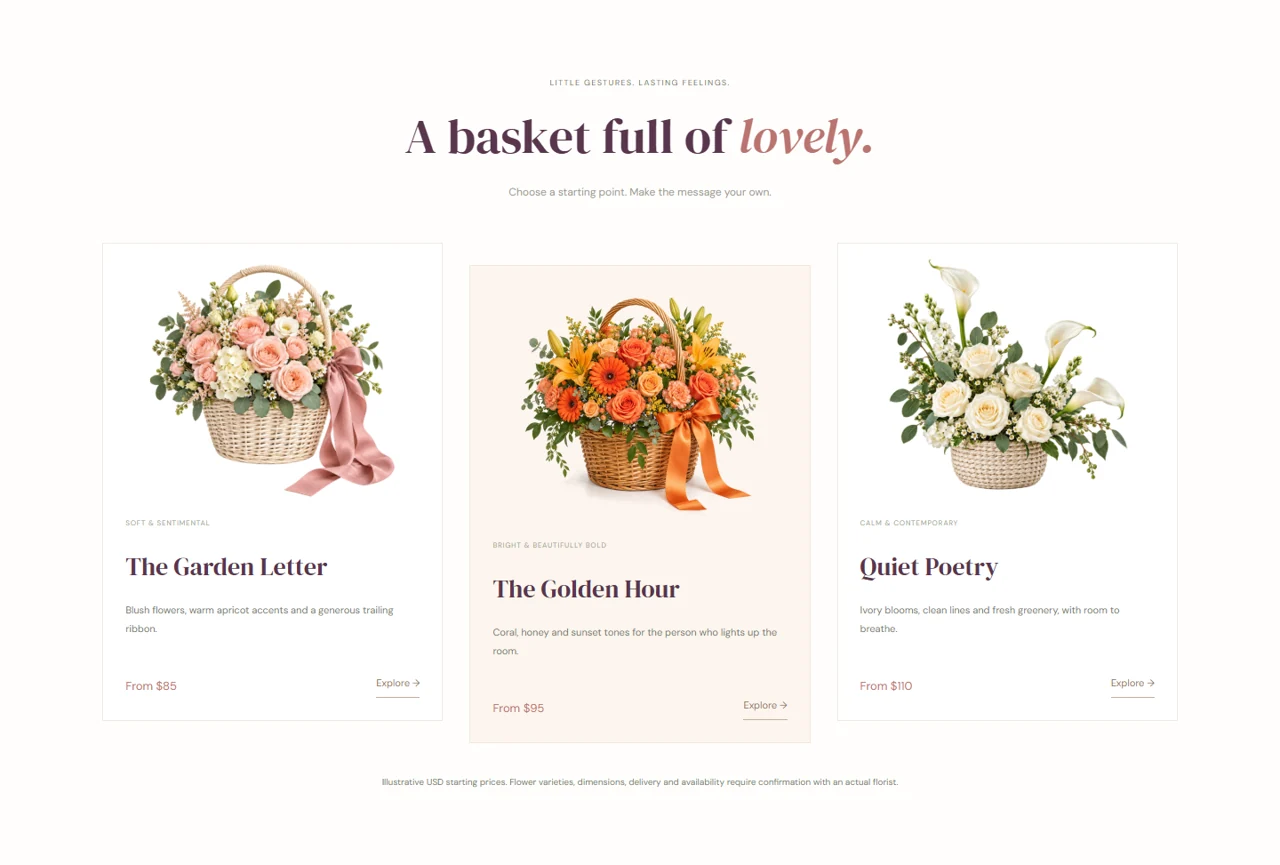 Petal & Promise: A collection with a softer rhythm