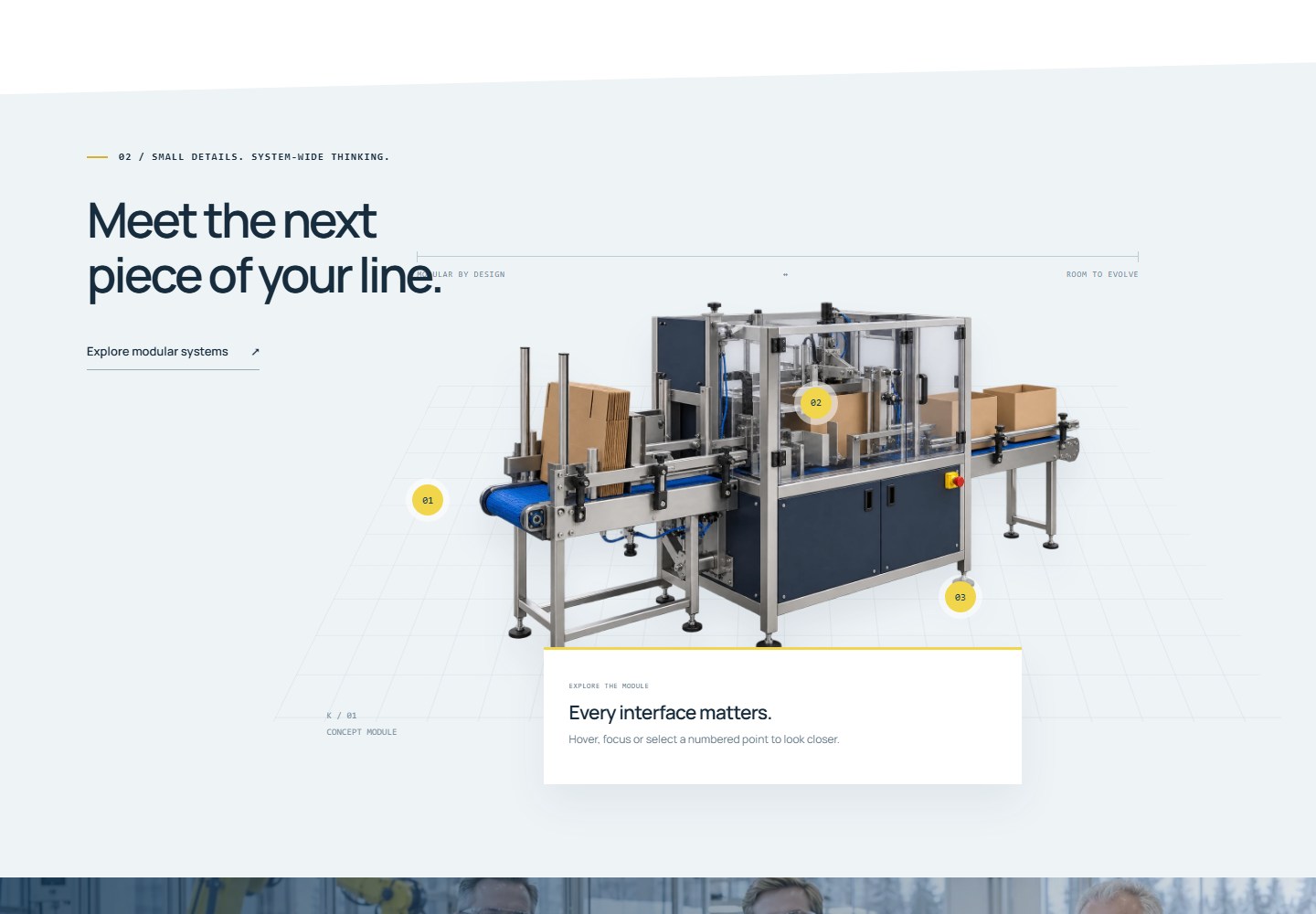 Meet the next piece of your line.
